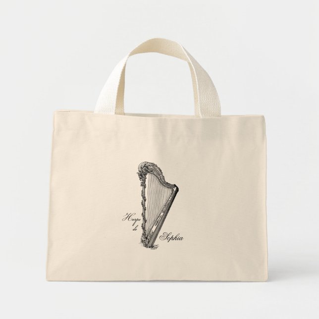 Harnstoff Tiny Tasche mit Individuelle Name (Vorne)