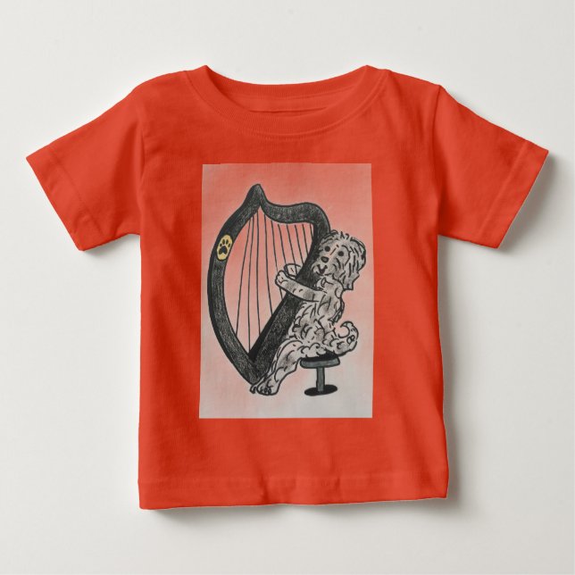 Harnwelpe Baby T-shirt (Vorderseite)