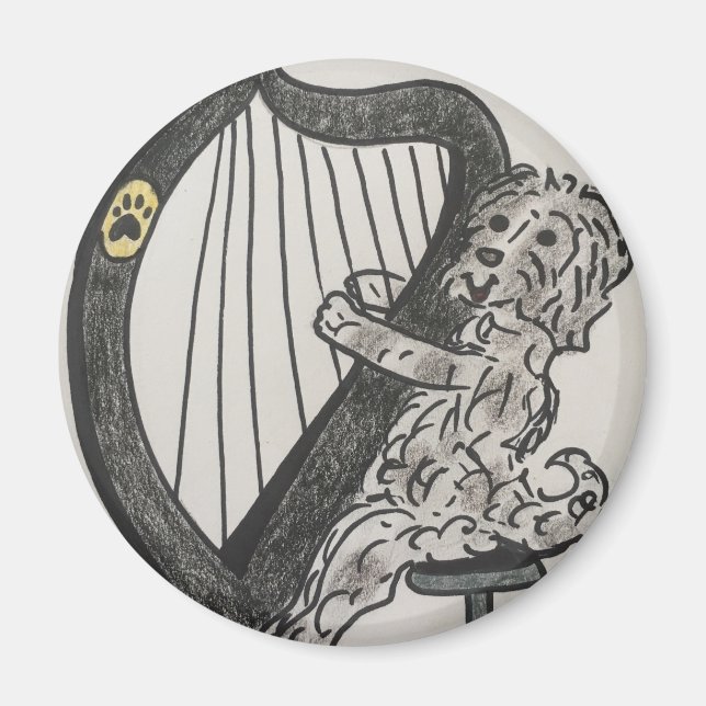 Harnwelpe Magnet (Vorne)