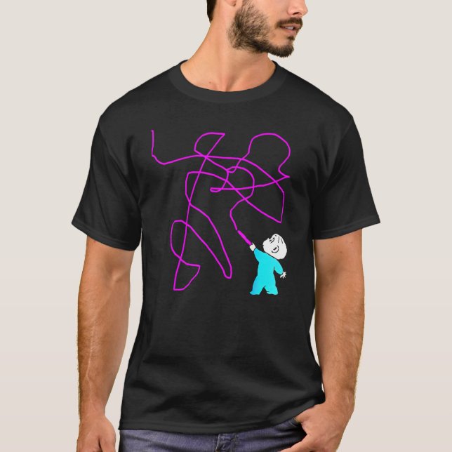 Harold And The Purples Crayon T-Shirt (Vorderseite)