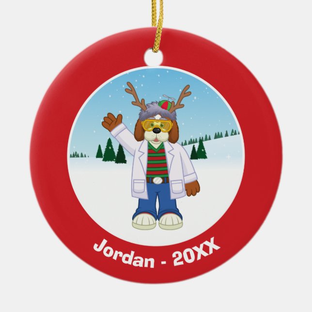 Harold J. "Goober" Hausenfeffer jr. Keramikornament (Vorne)