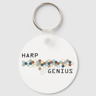Harp Genius Schlüsselanhänger