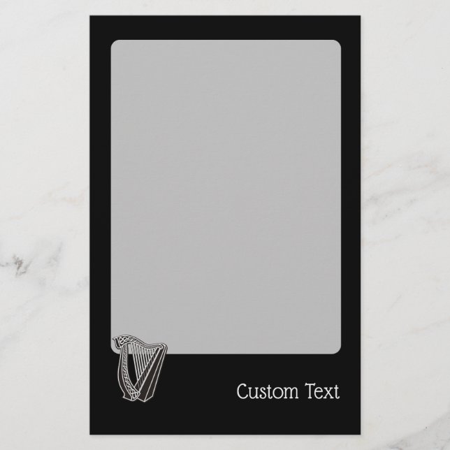 Harp Icon Briefpapier (Vorderseite)