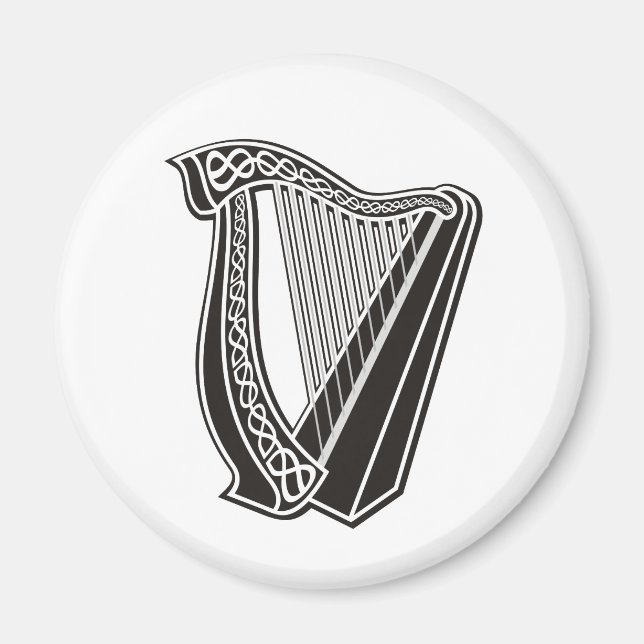 Harp Icon Magnet (Vorne)