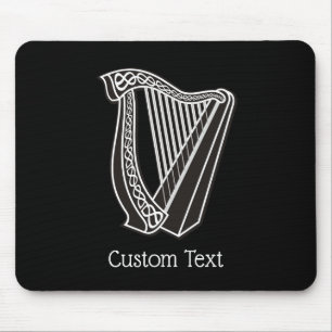 Harp Icon Mousepad