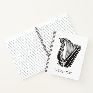 Harp Icon Notizbuch