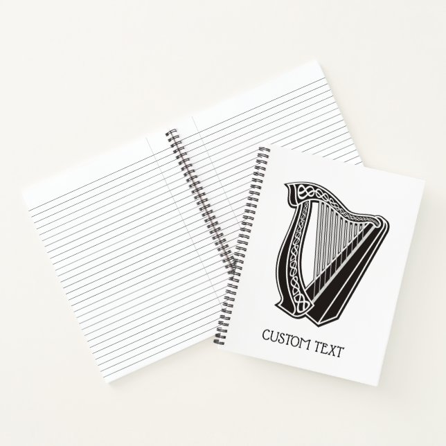 Harp Icon Notizbuch (Innenseite)