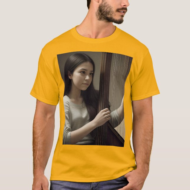 Harp lernen T-Shirt (Vorderseite)