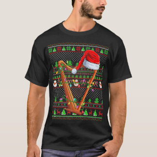 Harp Music Lover Familie Matching Ugly Harp Christ T-Shirt
