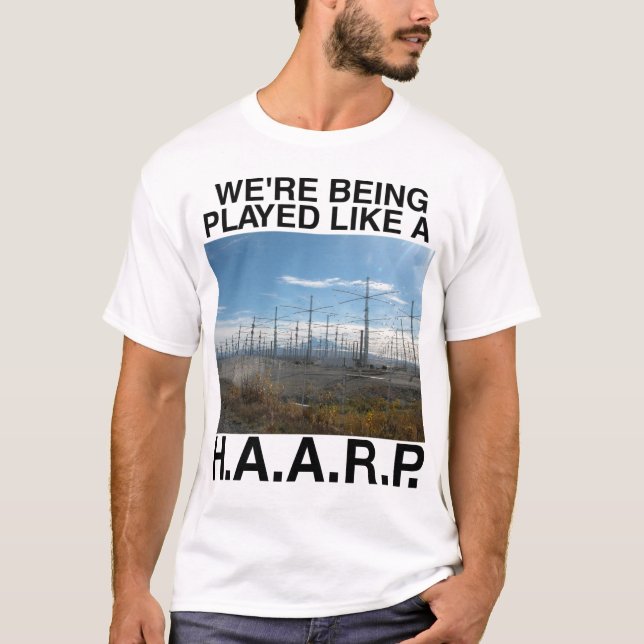 HARP T-shirt théorie de la conspiration (Devant)