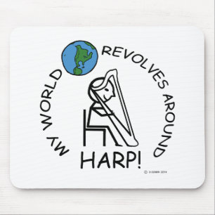 Harp - Weltumdrehungen Mousepad