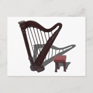 HarpAndBench121210 Postkarte
