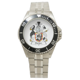 Harper Familienwappen Armbanduhr