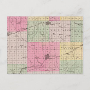 Harper Landkreis, Kansas Postkarte