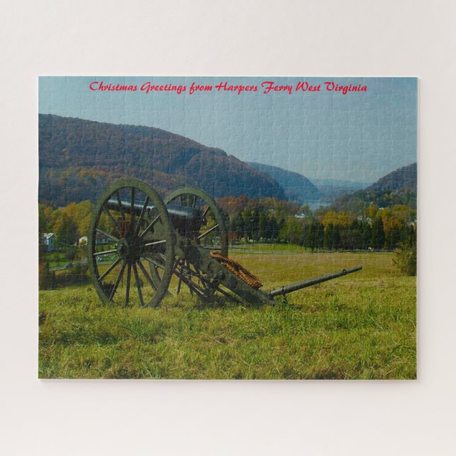 Harpers Ferry Old Cannon. West Virginia. (Horizontal)