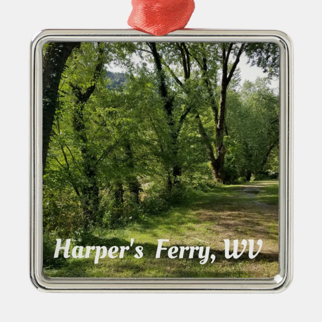 Harper's Ferry Ornament Aus Metall (Vorne)