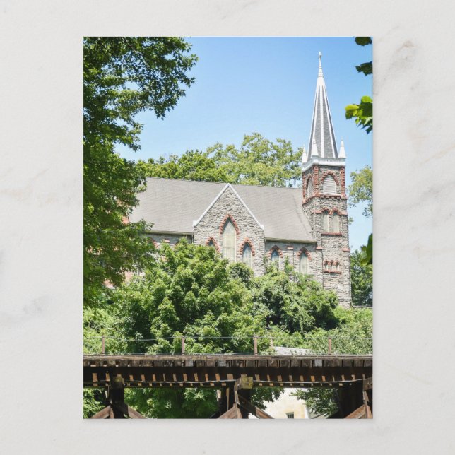 Harpers Ferry Postkarte (Vorderseite)