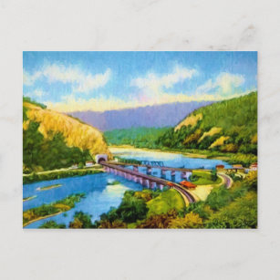 Harper's Ferry, WV Postkarte