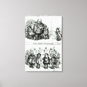 Harpers Weekly Leinwanddruck