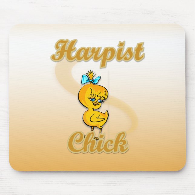 Harpist Chick Mousepad (Vorne)