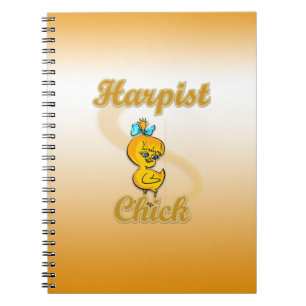 Harpist Chick Notizblock