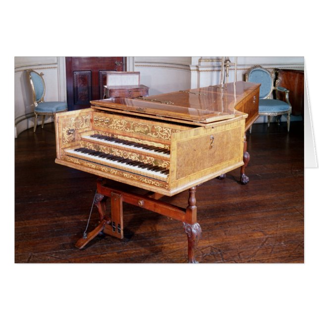 Harpsichord, par Jacob Kirckman, anglais, 1766 (Devant horizontal)