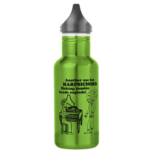 Harpsichord Zombie Explode Edelstahlflasche (Links)