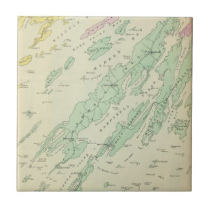 Harpswell, angrenzende Inseln Fliese