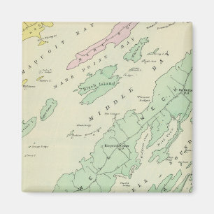 Harpswell, angrenzende Inseln Magnet