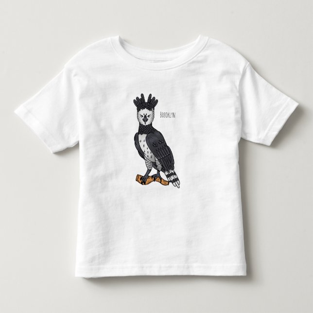 Harpy-Adler-Cartoon Kleinkind T-shirt (Vorderseite)