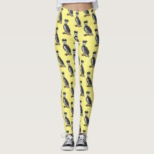 Harpy-Adler-Cartoon Leggings