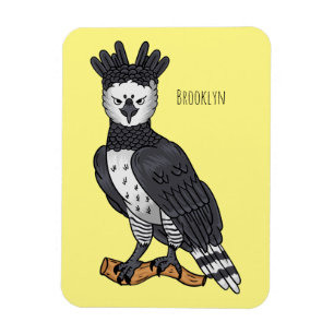 Harpy-Adler-Cartoon Magnet