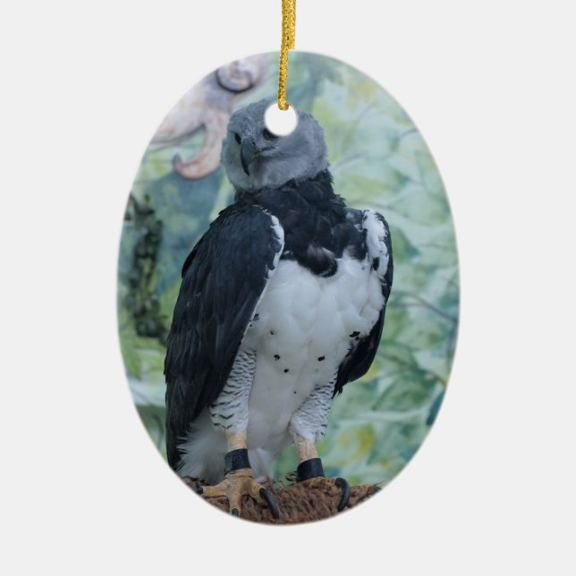 Harpy-Adler-stehendes königliches Keramik Ornament (Vorne)
