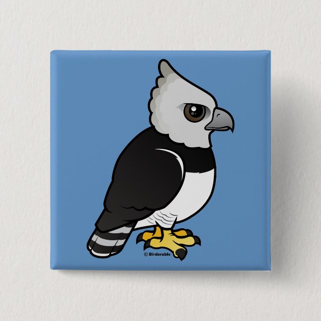 Harpy Eagle Button (Vorderseite)