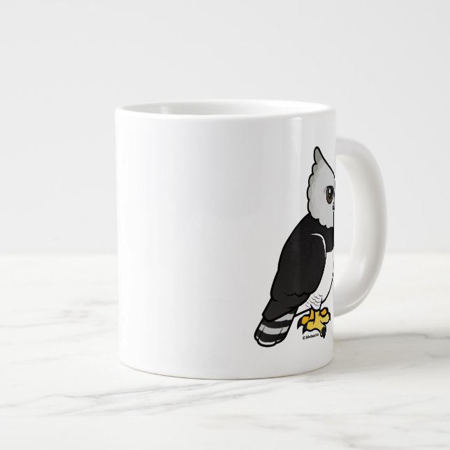 Harpy Eagle Jumbo-Tasse (Vorderseite Rechts)