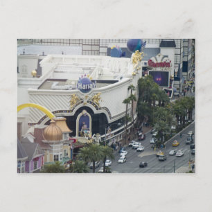 Harrah's Las Vegas Aerial View Postkarten