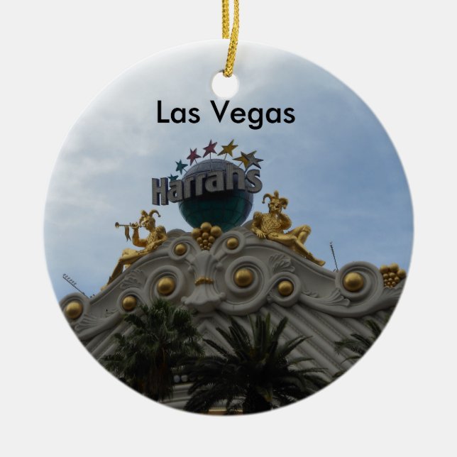 Harrahs Las Vegas Keramikornament (Vorne)