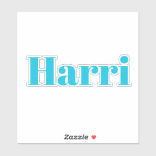 Harri Aufkleber