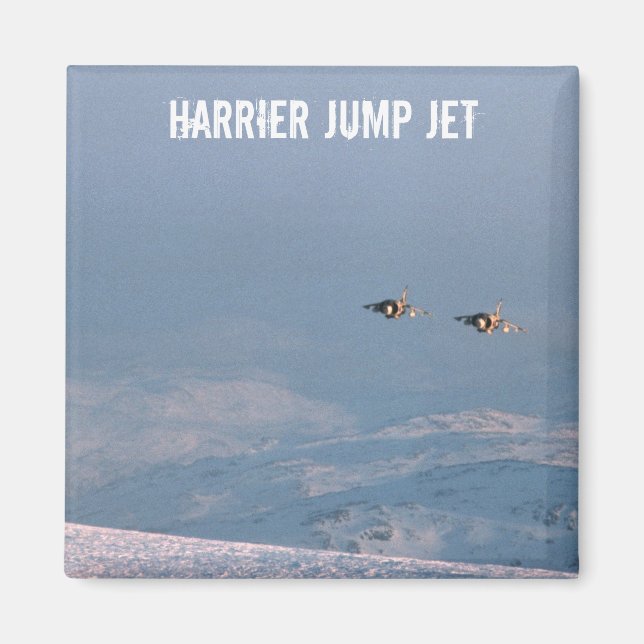 Harrier Jump Jet Magnet (Vorne)