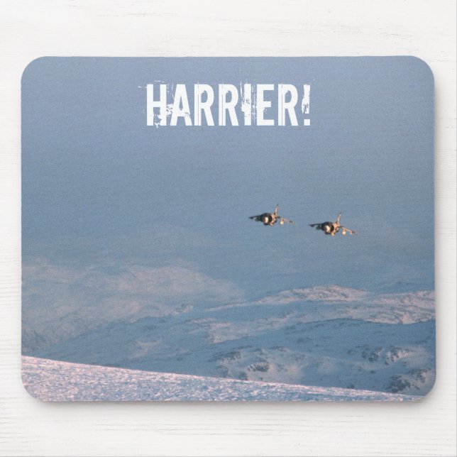 Harrier Jump Jet Mousepad (Vorne)