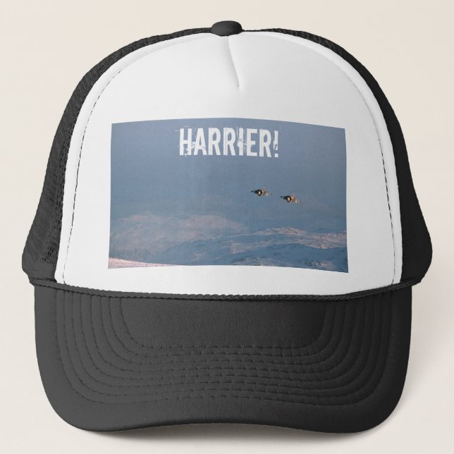 Harrier Jump Jet Truckerkappe (Vorderseite)
