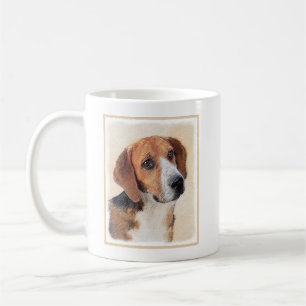 Harrier Painting - Niedliche Hundekunst Kaffeetasse