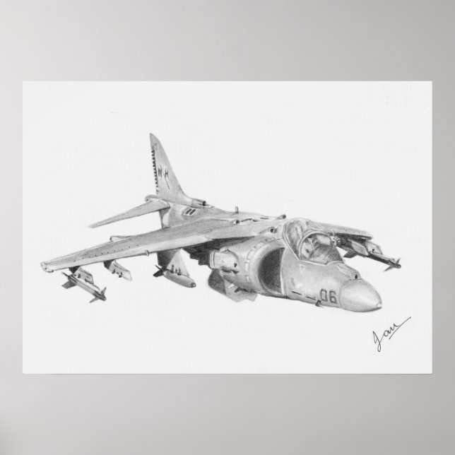 Harrier Poster (Vorne)