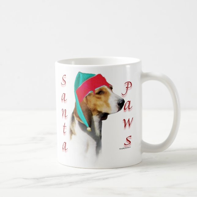 Harrier Santa Paws Kaffeetasse (Rechts)