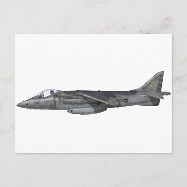 Harrier Vma-231 Postkarte (Vorderseite)