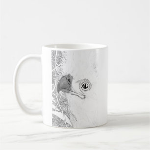 HARRIET + M EGELN BEHALTE EIN AUGEN AUF DIE ZUKUNF KAFFEETASSE