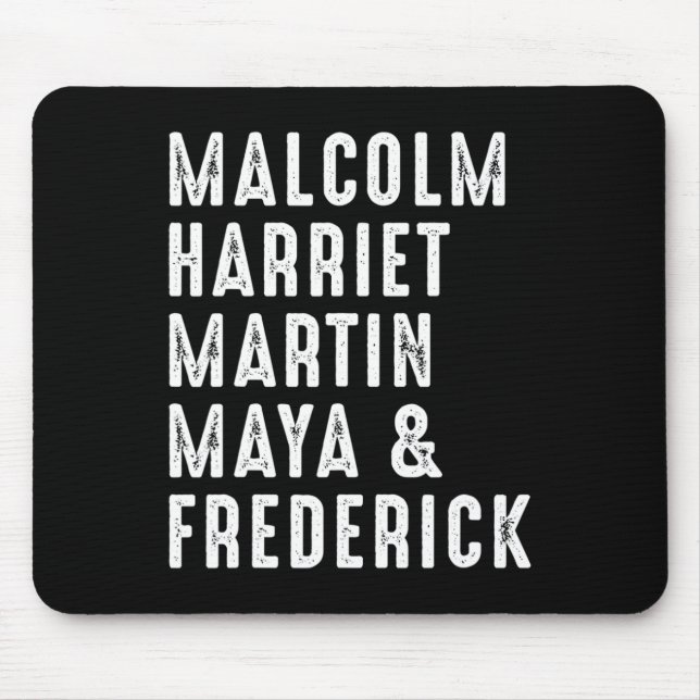 Harriet Martin Maya Frederick Black Leaders Mousepad (Vorne)
