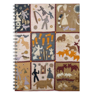 Harriet-Power - Pictoral Steppdecke 1898 Notizblock