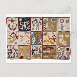 Harriet Powers - Pictoral Quilt 1898 Postkarte