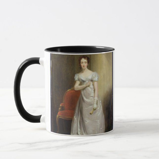 Harriet Smithson (1800-54) als Fräulein Dorillon, Tasse (Links)